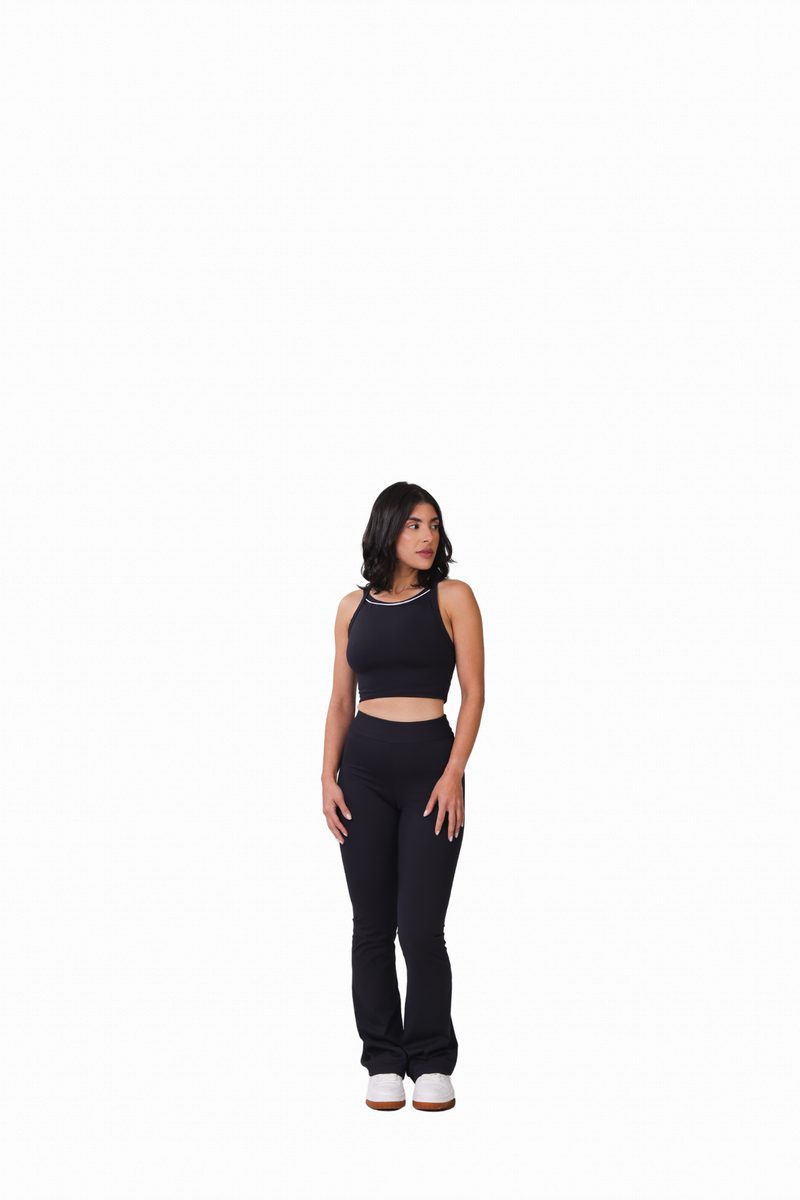 Calça Flare IMAVI — Preta